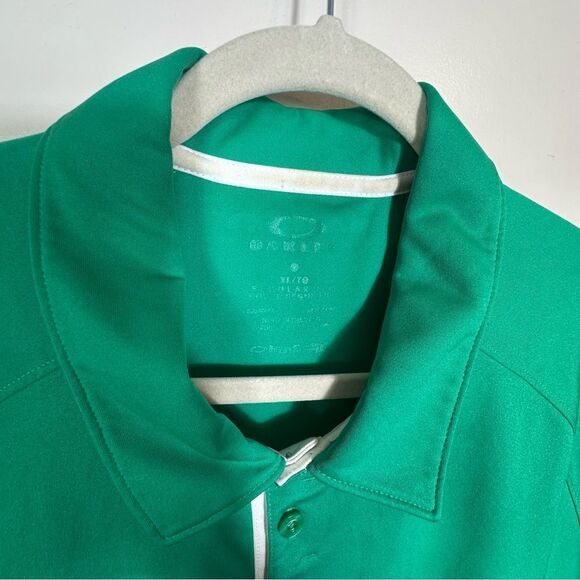 Oakley Men's Green and Blue Polo Shirts - Picture 6 of 11